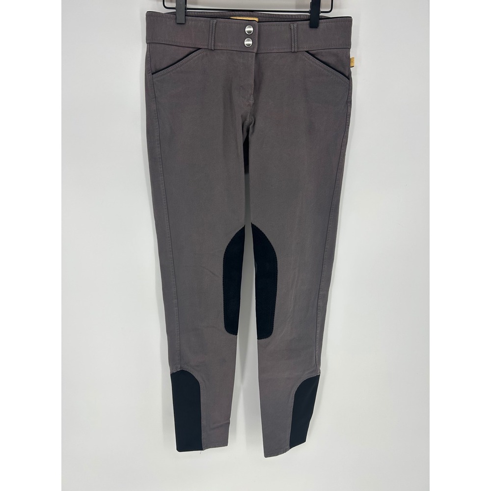 Devon-Aire Fine Riding Attire Breeches In Gray- Women's Sz 28 Riding Equestrian